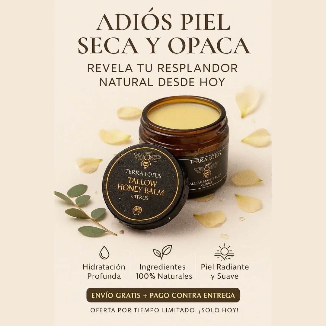 TERRA LOTUS – Hidratante Natural para una piel suave y tersa