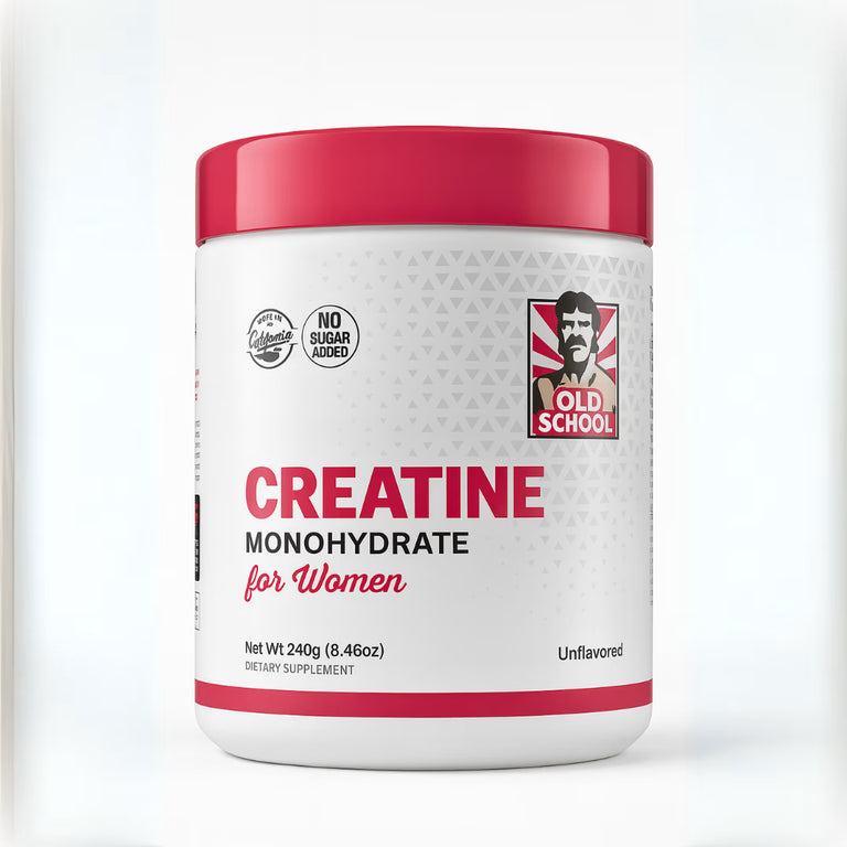 Old School P Creatine™ – Fuerza y Volumen en Piernas & Glúteos