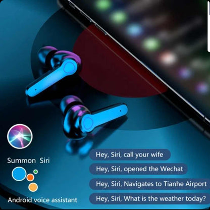 Auriculares profesionales M19-TWS con Siri integrado