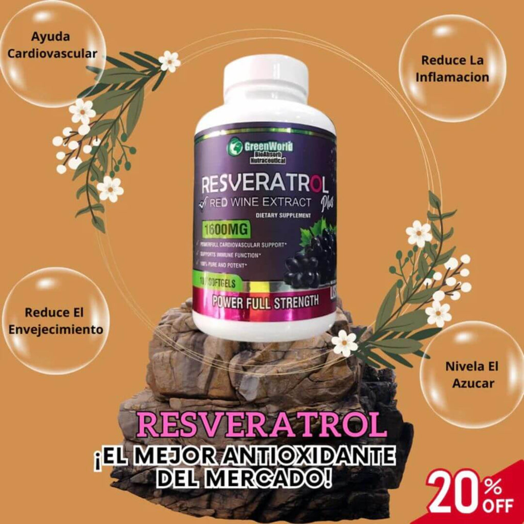 Resveratrol Original® - El Elixir de Juventud