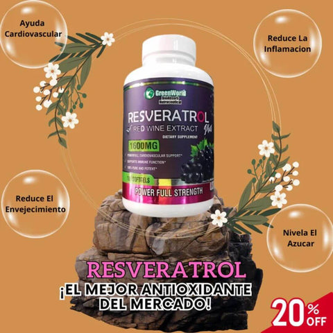 Resveratrol Original® - El Elixir de Juventud