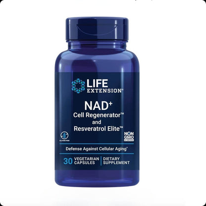 Life Extension NAD+ Regenerador Celular y Resveratrol Elite