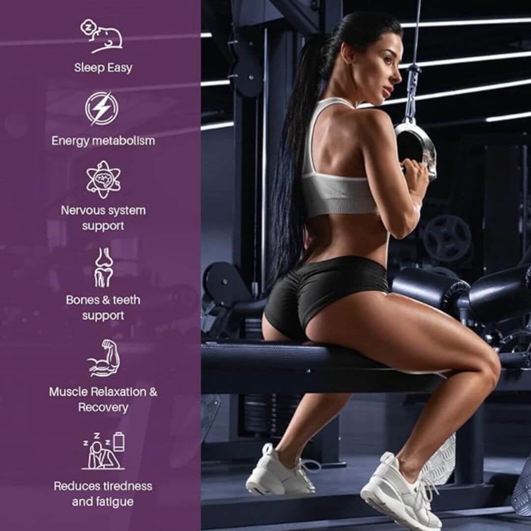 Magnesio 12-En-1: Energía, Sueño y Calma en 1 Solo Producto