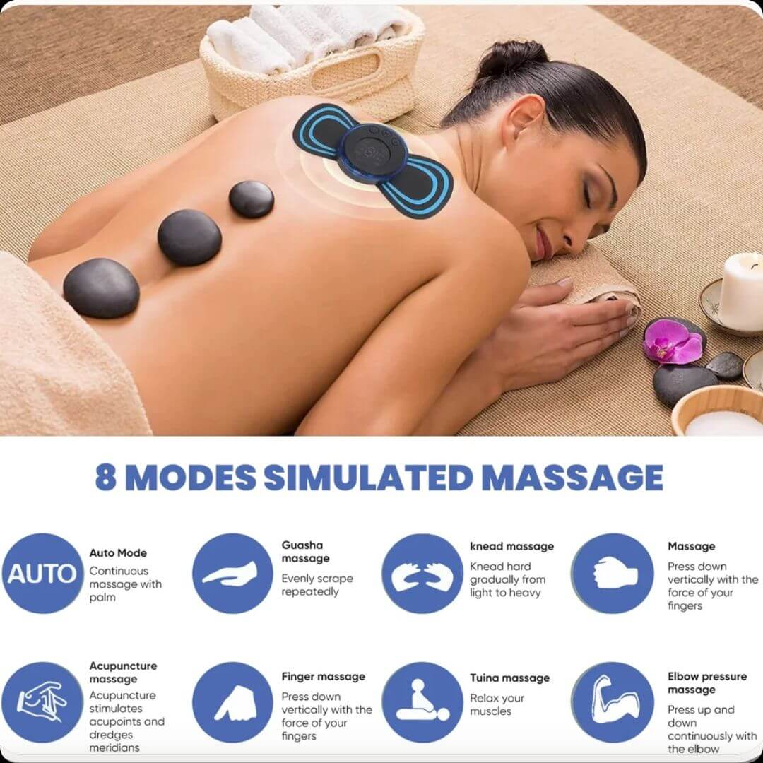 MINI MASAJEADOR ELÉCTRICO VERSIÓN PRO®