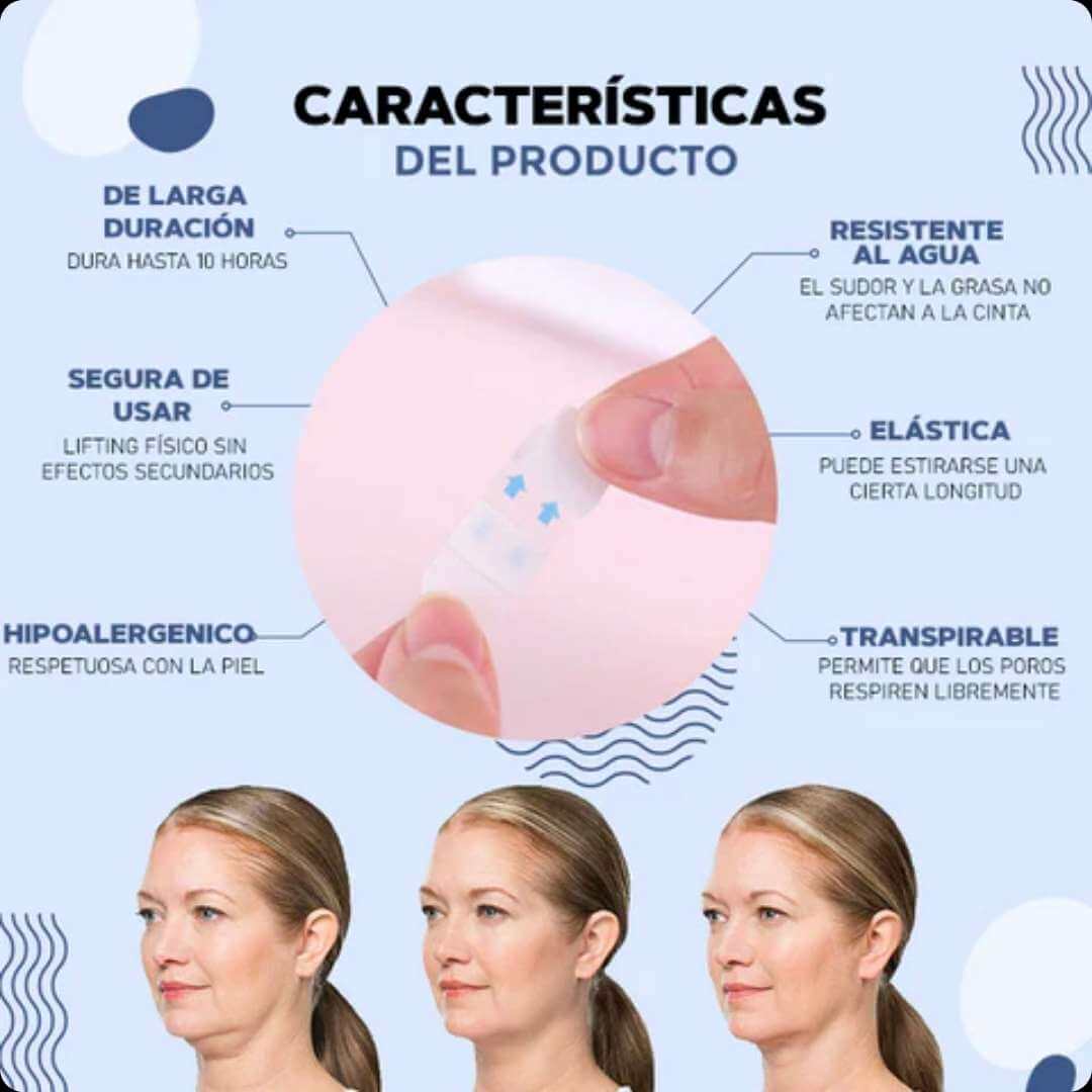 CINTA LEVANTADORA DE ROSTRO - COUNTOURLIFT™ (Pack 40 unidades)