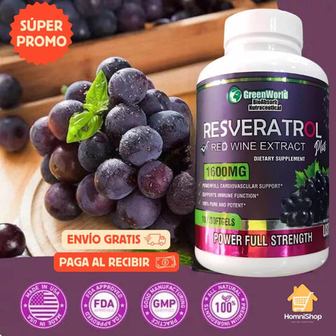 Resveratrol Original® - El Elixir de Juventud