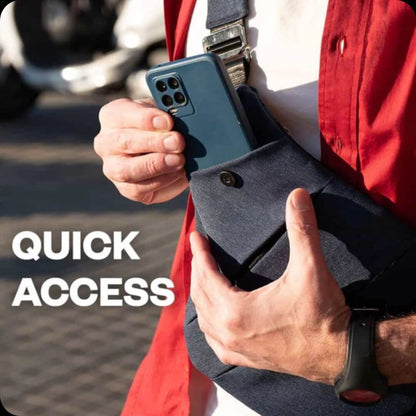 SecureCarry™ - Canguro elegante y seguro