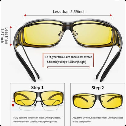Night Vision Anti-Glare™: Claridad Nocturna al Conducir