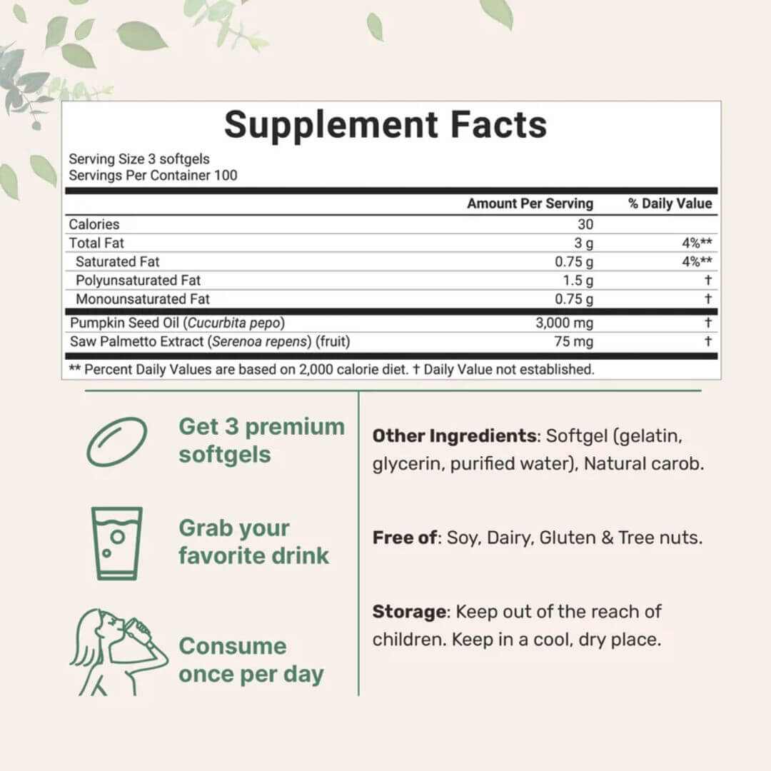 Aceite de Semilla de Calabaza Tiktok