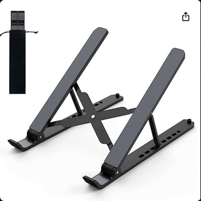 SOPORTE PORTÁTIL DE ALUMINIO PARA COMPUTADORA PORTÁTIL