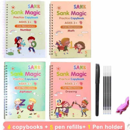 CALIGRAFÍA GROOVE® 2.0 SET DE 4 LIBROS PRO PARA APRENDER EN 28 DIAS