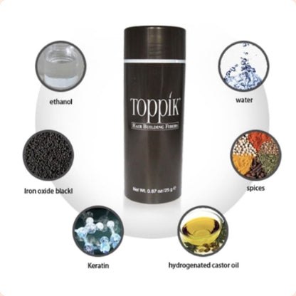 🤩 TOPPIK 🤩 Fibras Capilares con Keratina