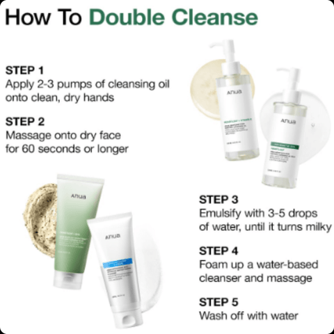 Anua: Aceite limpiador para el control de poros