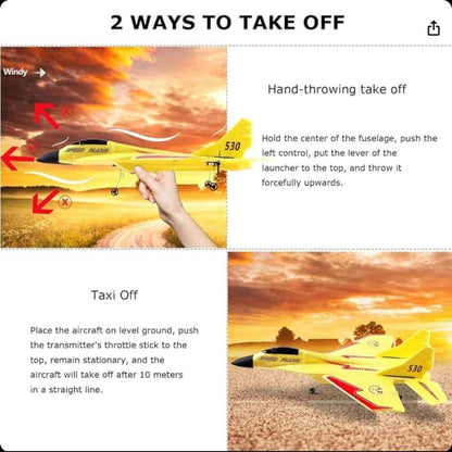 Avión RC Supremo™- Avión Indestructible