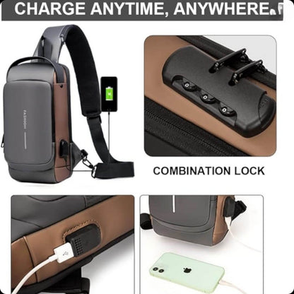 Mochila Premium - Morral Antirrobo con Clave