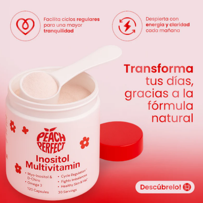 Peach Perfect Balance™  Equilibrio Hormonal Femenino Desde Adentro