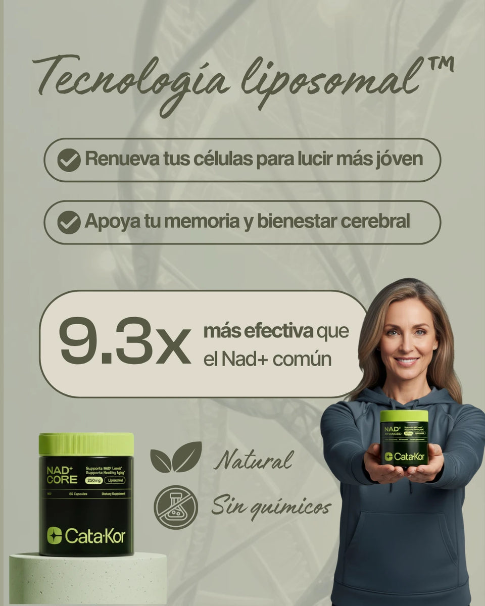 NAD+Advanced® Fórmula Avanzada Anti-Edad