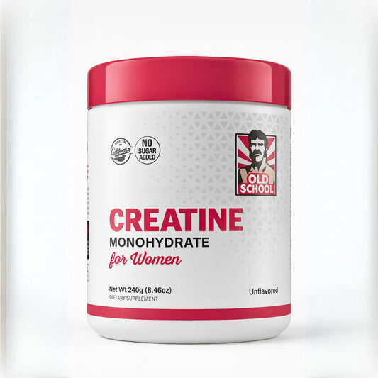 Old School P Creatine™ – Fuerza y Volumen en Piernas & Glúteos
