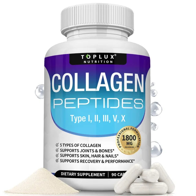 Collagen Peptides - Piel hermosa y Articulaciones sin Dolor